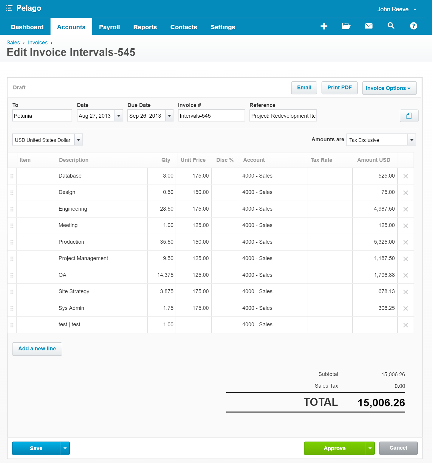 quickbooks vs xero invoicing